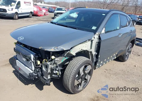 2024 Hyundai Kona Limited из США, поврежденный, VIN KM8HECA33RU166240